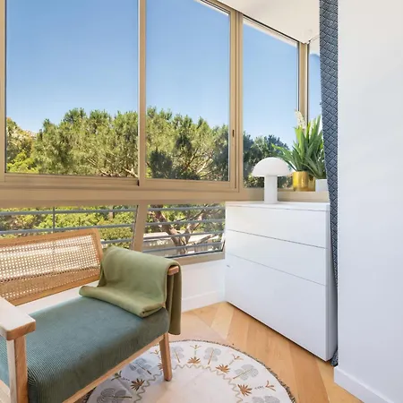 2-br With Sea View Terrace Lägenhet Cannes